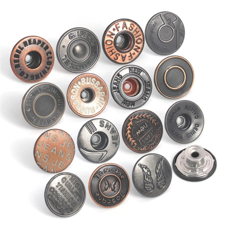 Rivet Jeans Button