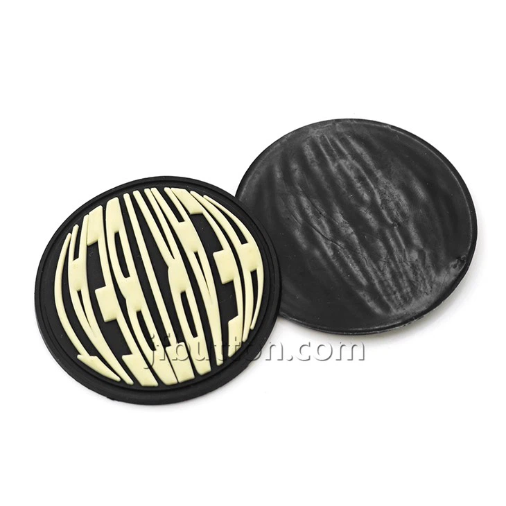 Custom Eco Silicone Badges Label factory