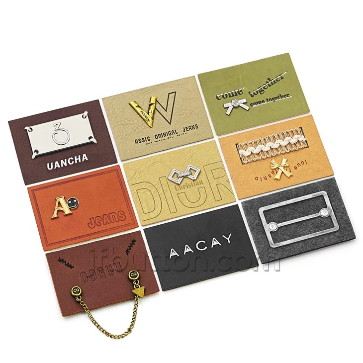 Custom Leather Patch With Logo