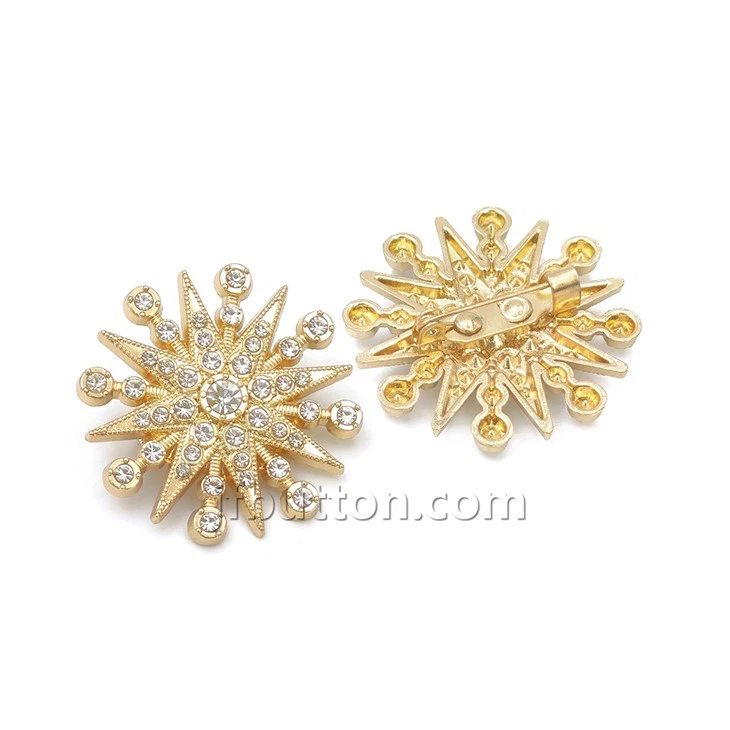 Gold Blazer Pins With Pearl high quality