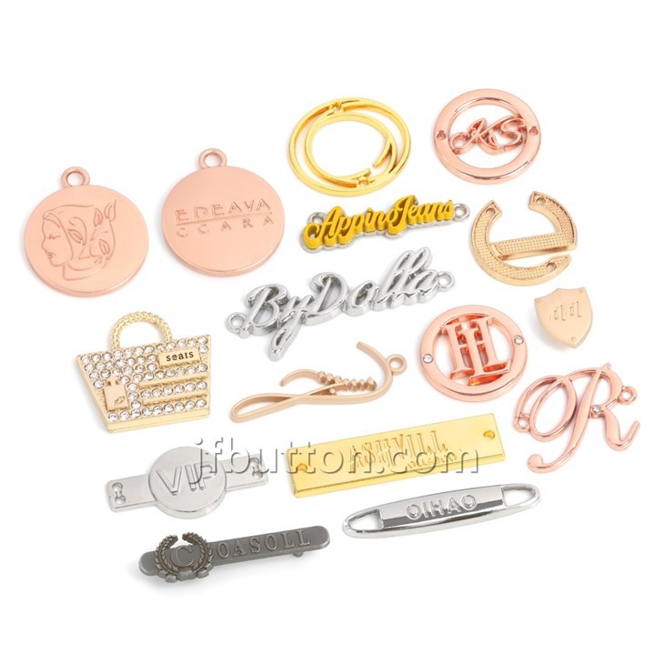 Metal Logo Plates For Clothing