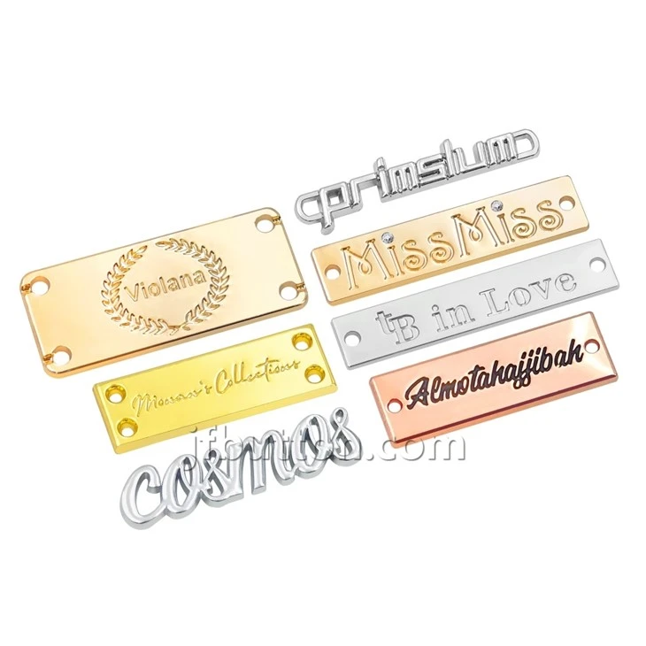 Personalized Metal Clothing Tags