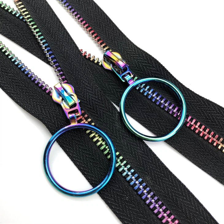 Rainbow Metal Zipper