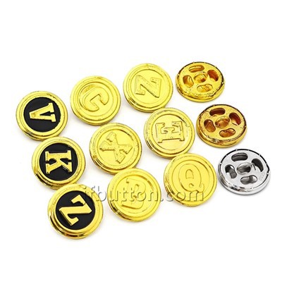 Velika crna dugmad za kaput