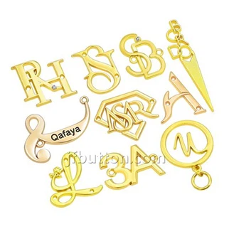Small Metal Logo Tags