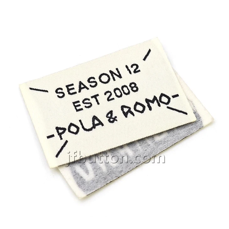 Woven Cotton Labels With Brand Name high quality
