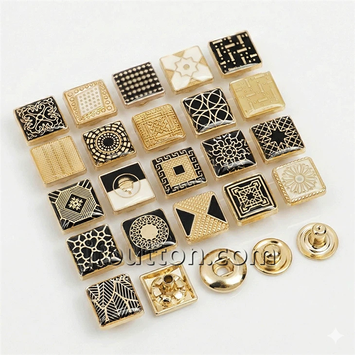 Islamska Thobe Metalna dugmad