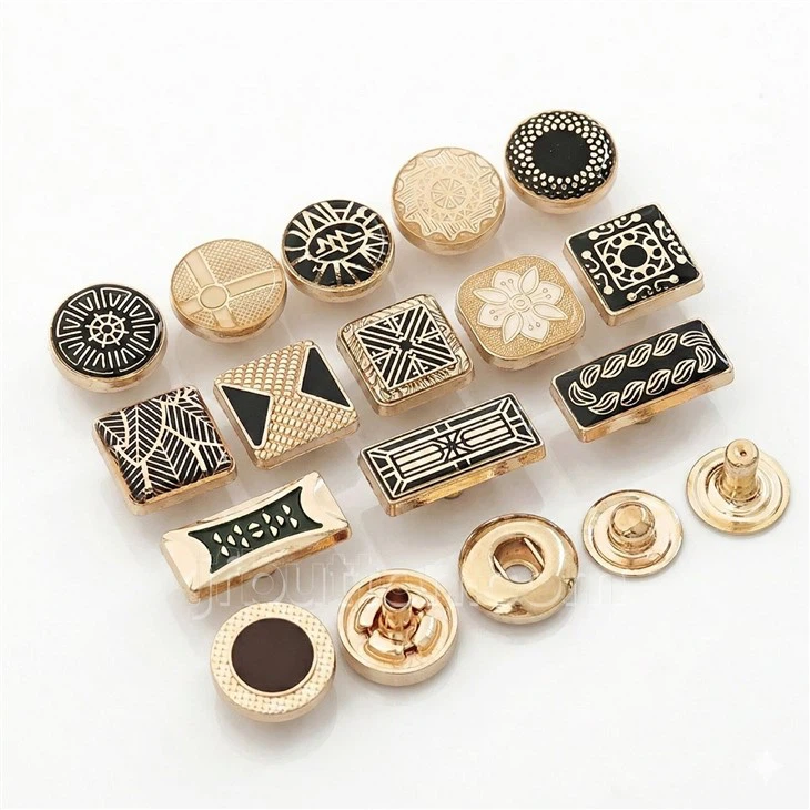 Kandura Thobe Metal Snap Button