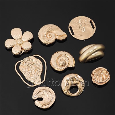 Haljina Ruched Metal Accessories Kopča