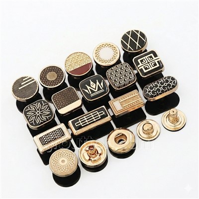 Snap Press Studs za Black Thawb